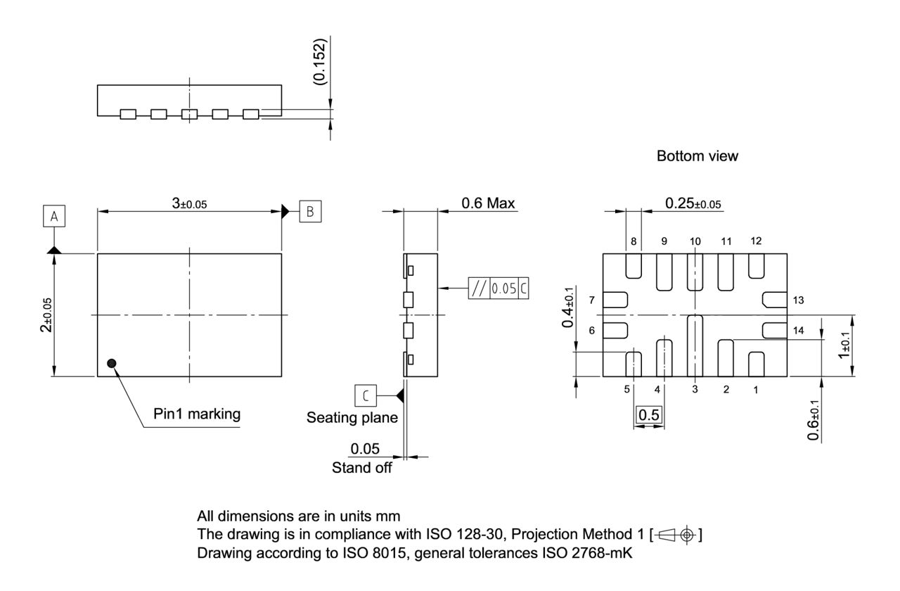 PG-TSNP-14-6_Package Outline