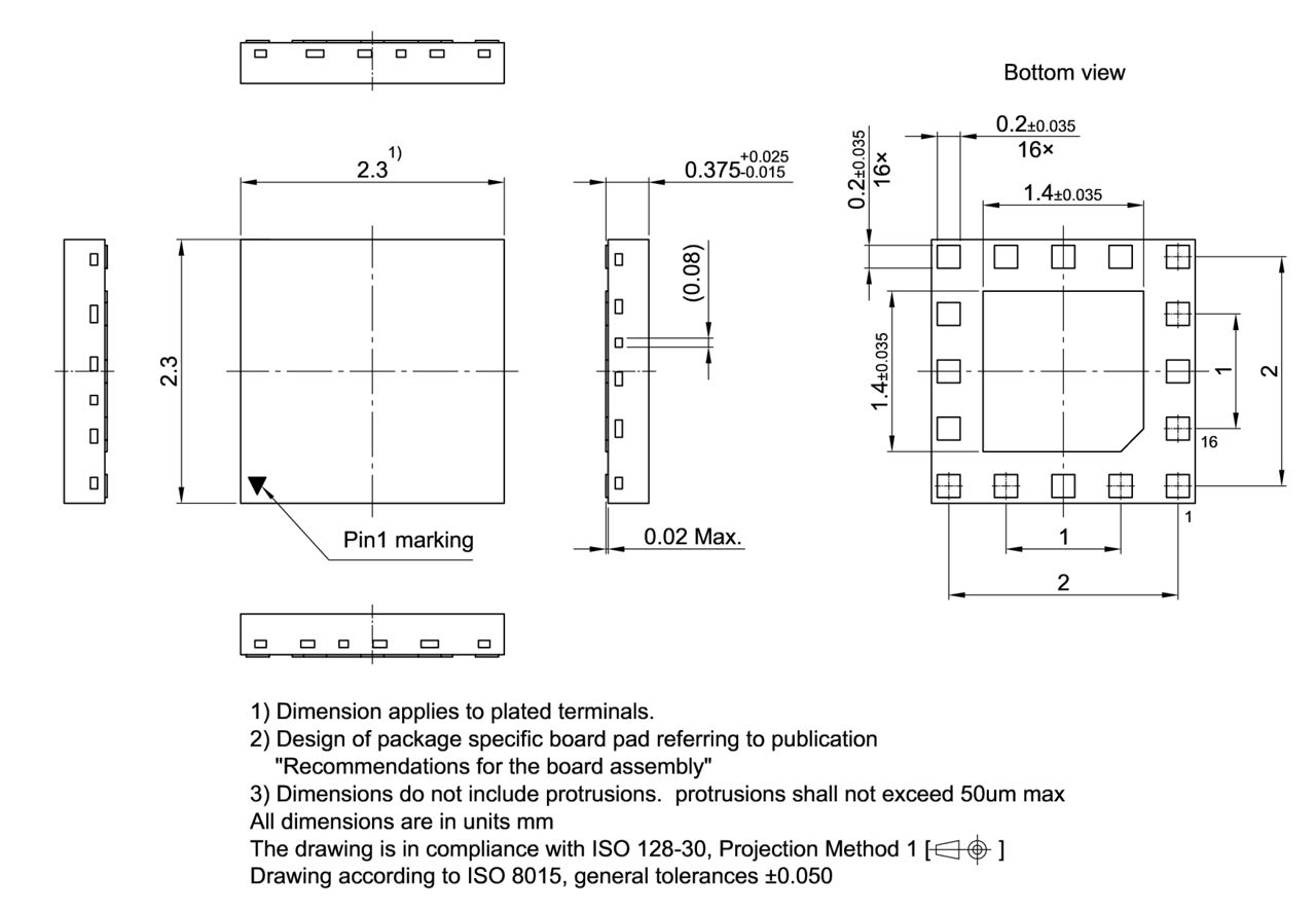 PG-TSNP-16-1_Package Outline