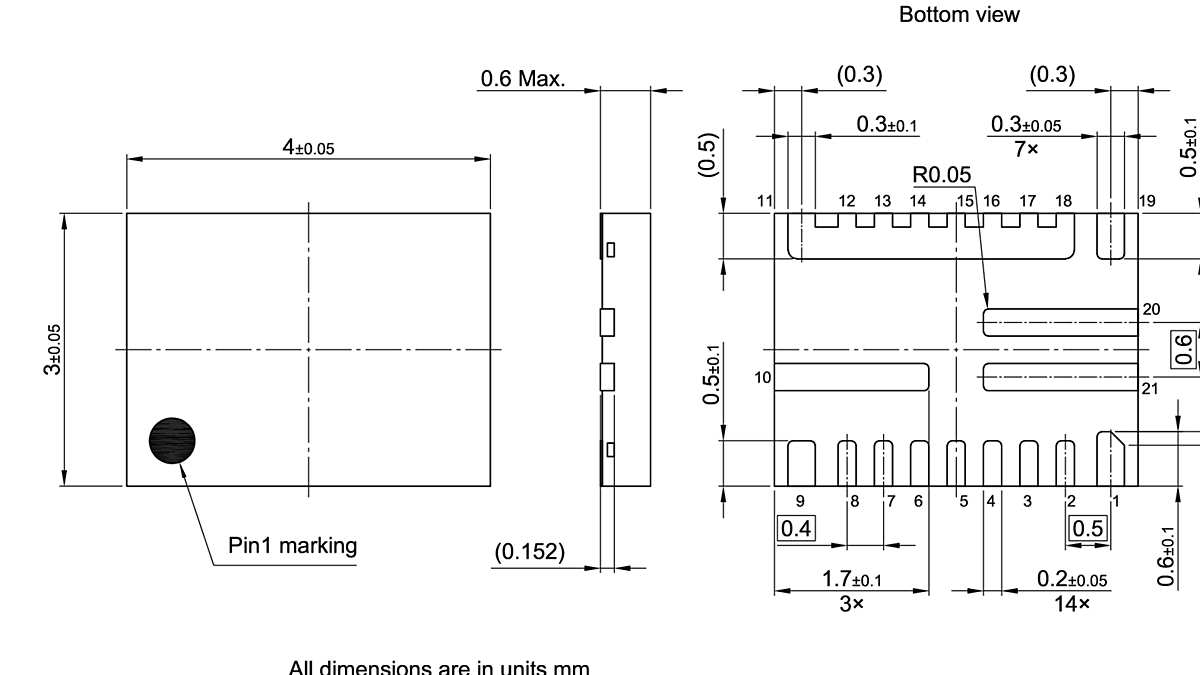 PG-TSNP-21-1_Package Outline