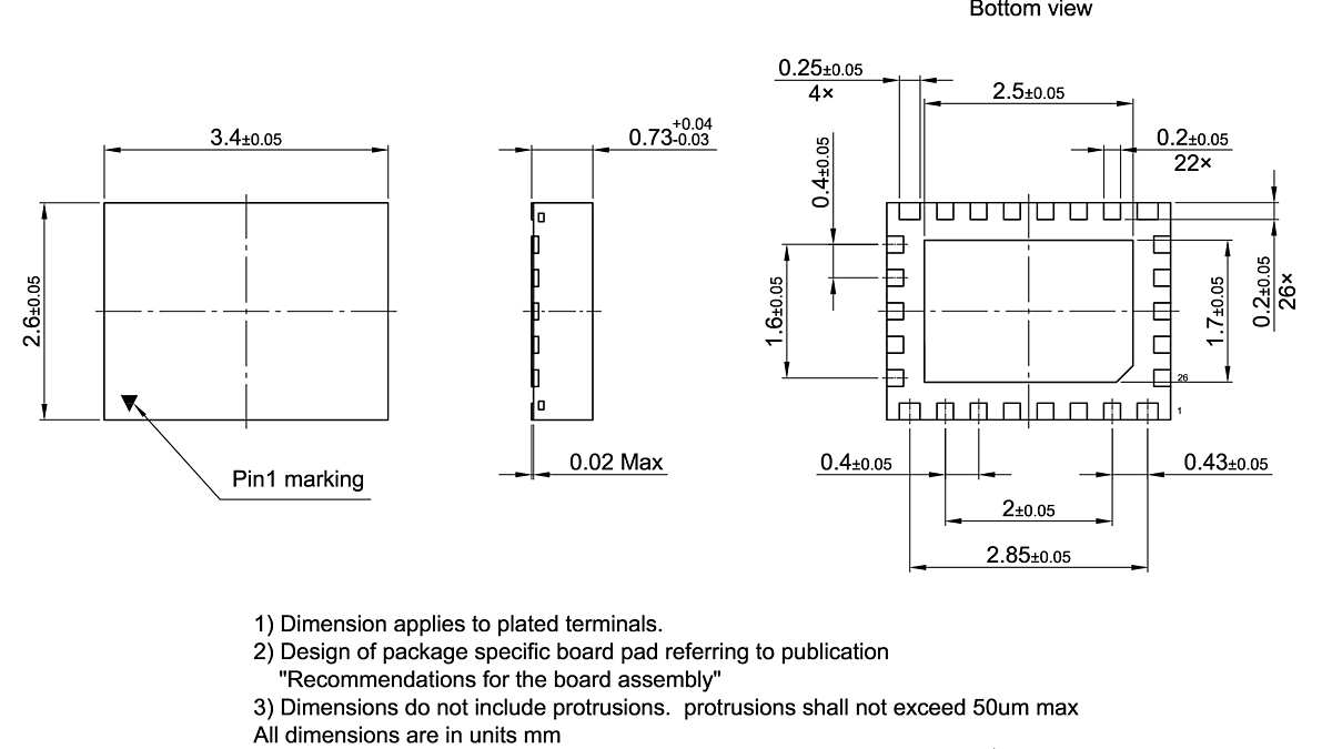 PG-TSNP-26-2_Package Outline