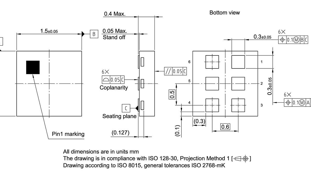 PG-TSNP-6-12_Package Outline