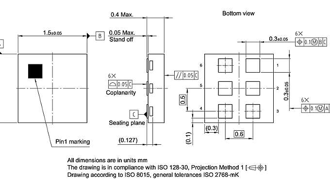 PG-TSNP-6-12_Package Outline