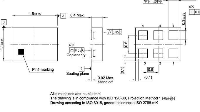 PG-TSNP-6-15_Package Outline