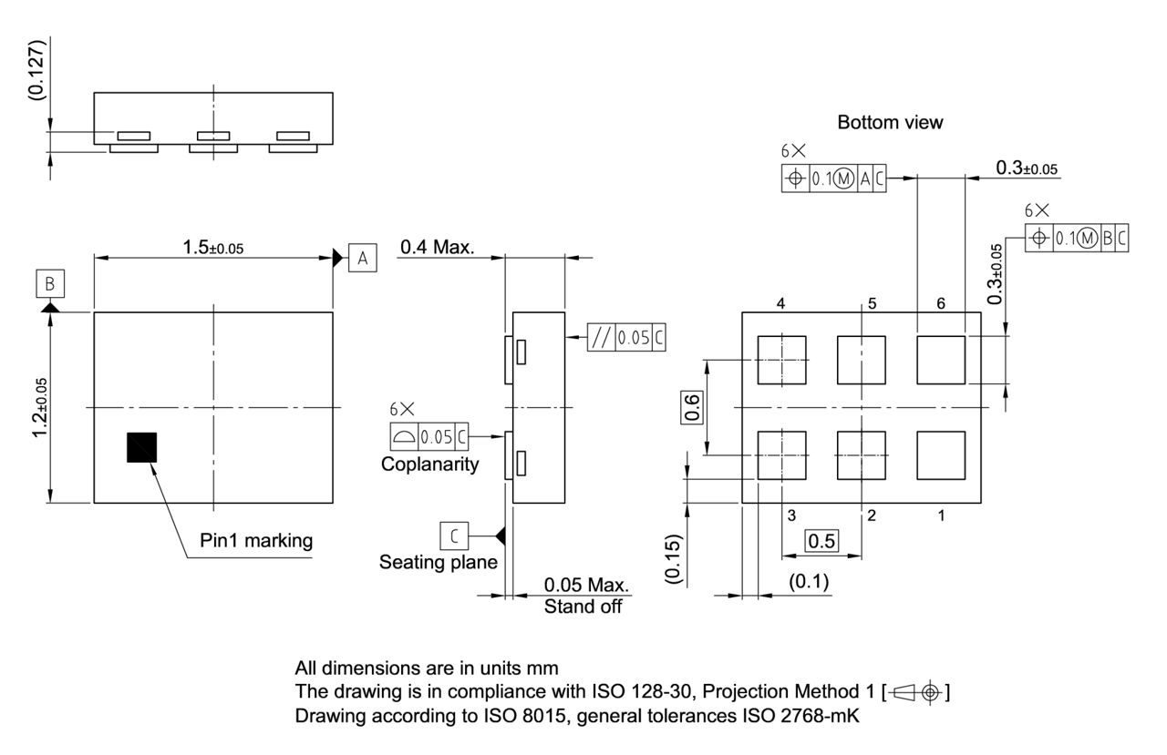 PG-TSNP-6-16_Package Outline