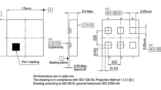 PG-TSNP-6-18_Package Outline