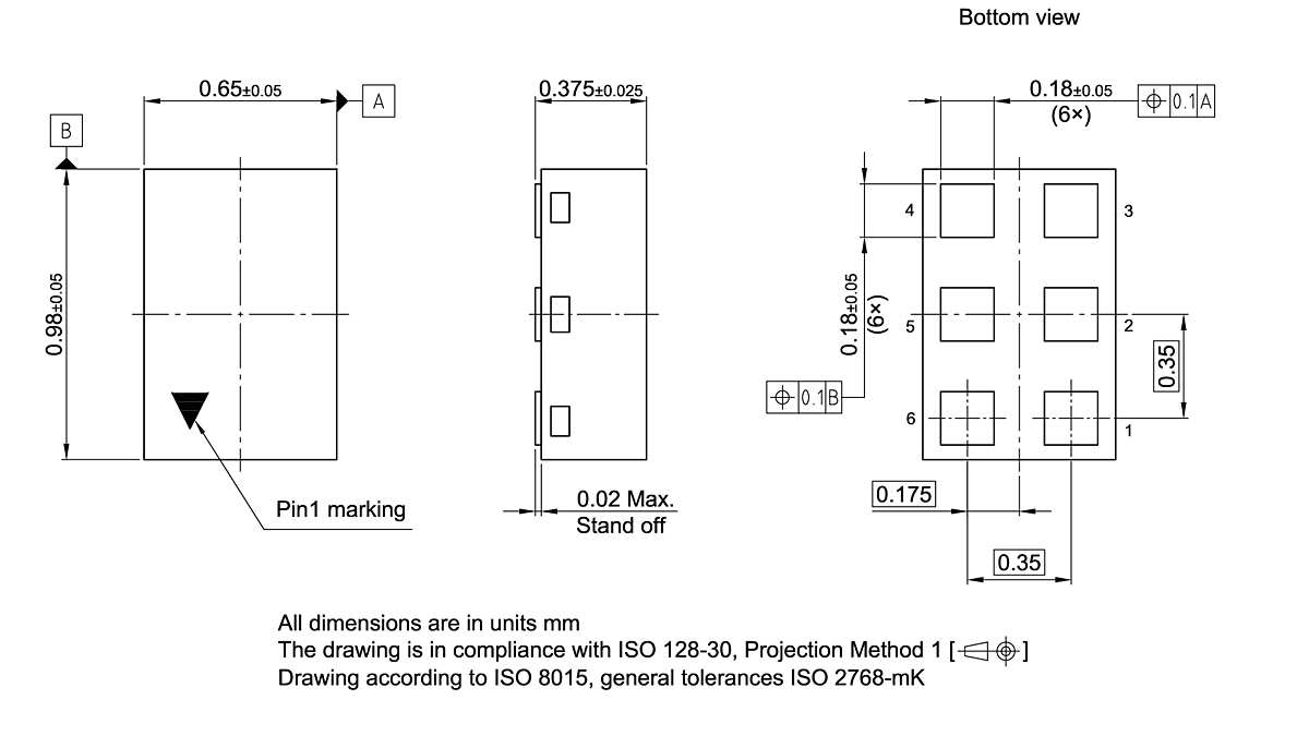 PG-TSNP-6-6_Package Outline
