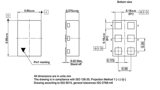 PG-TSNP-6-6_Package Outline