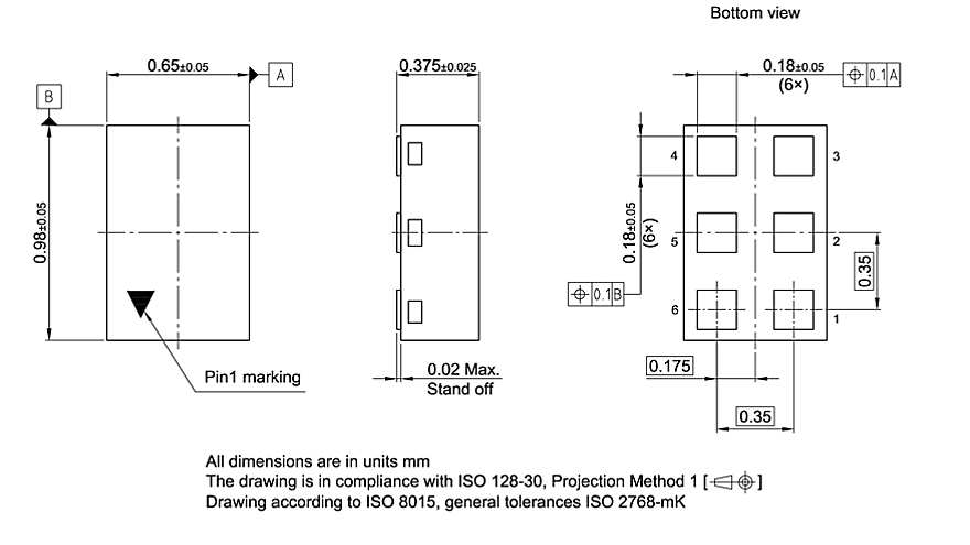 PG-TSNP-6-6_Package Outline