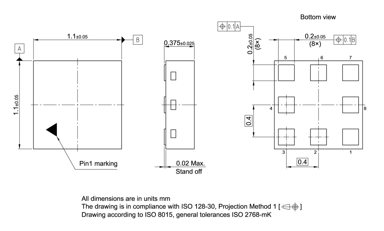 PG-TSNP-8-1_Package Outline