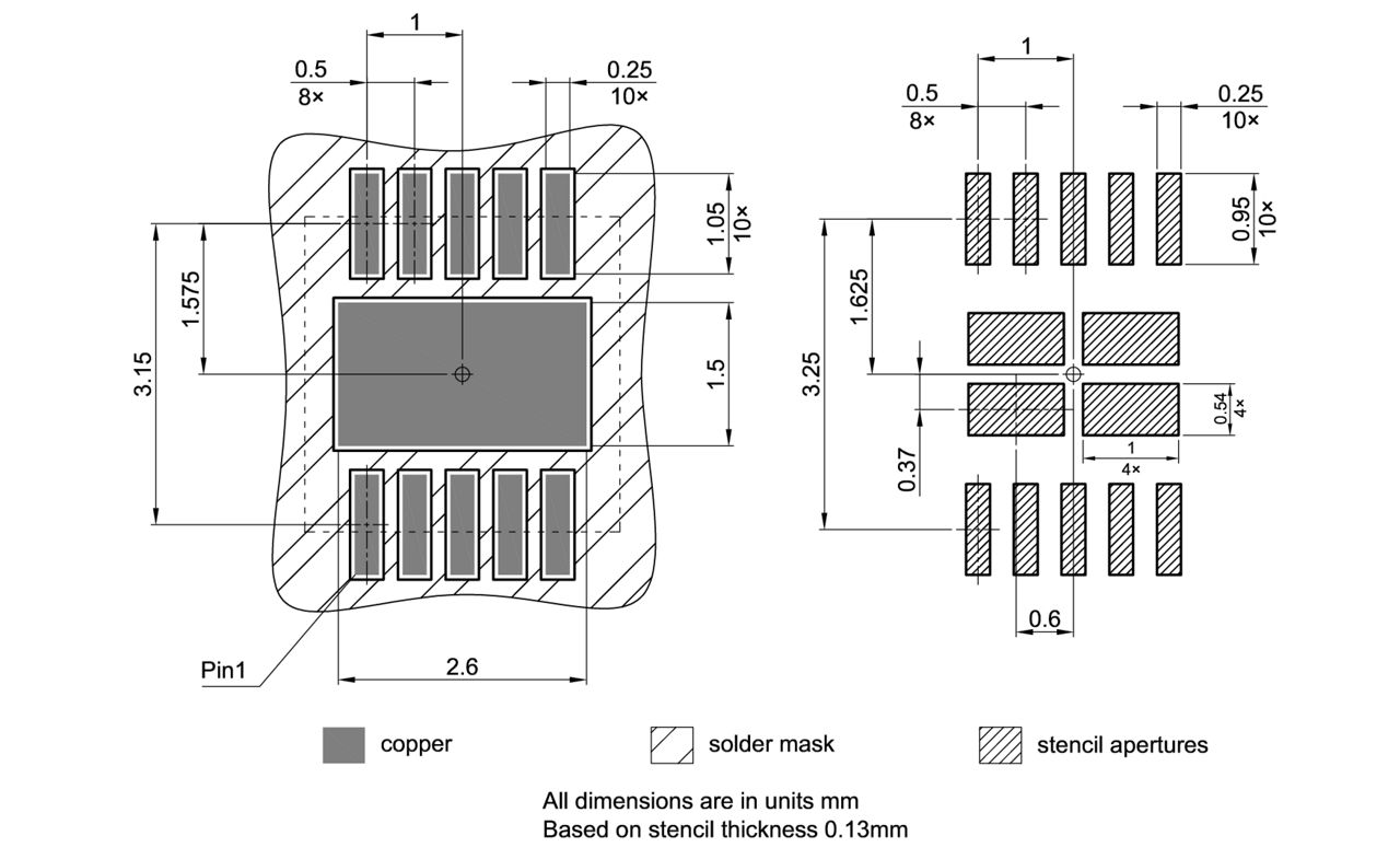 PG-TSON-10-2_Footprint Drawing