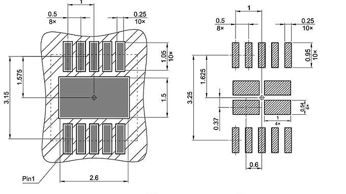 PG-TSON-10-2_Footprint Drawing