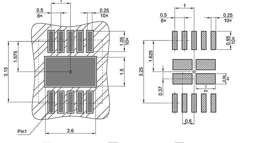 PG-TSON-10-2_Footprint Drawing