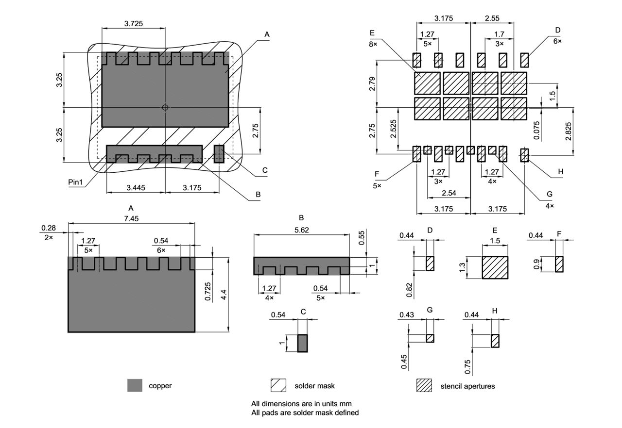 PG-TSON-12-1_Footprint Drawing