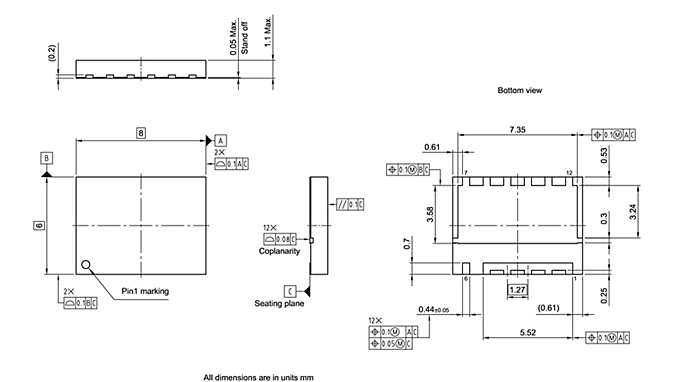 PG-TSON-12-1_Package Outline