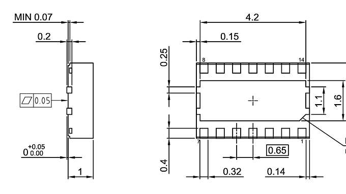 PG-TSON-14-3_Package Outline