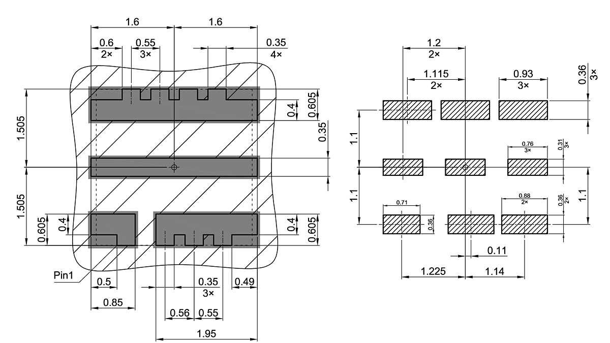 PG-TSON-4-3_Footprint Drawing