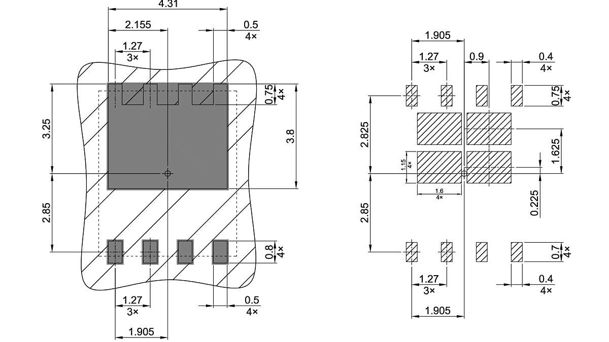 PG-TSON-8-2_Footprint Drawing