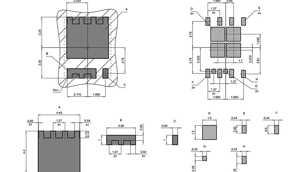 PG-TSON-8-3_Footprint Drawing