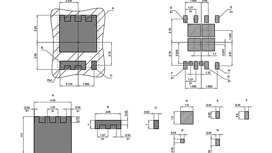 PG-TSON-8-3_Footprint Drawing