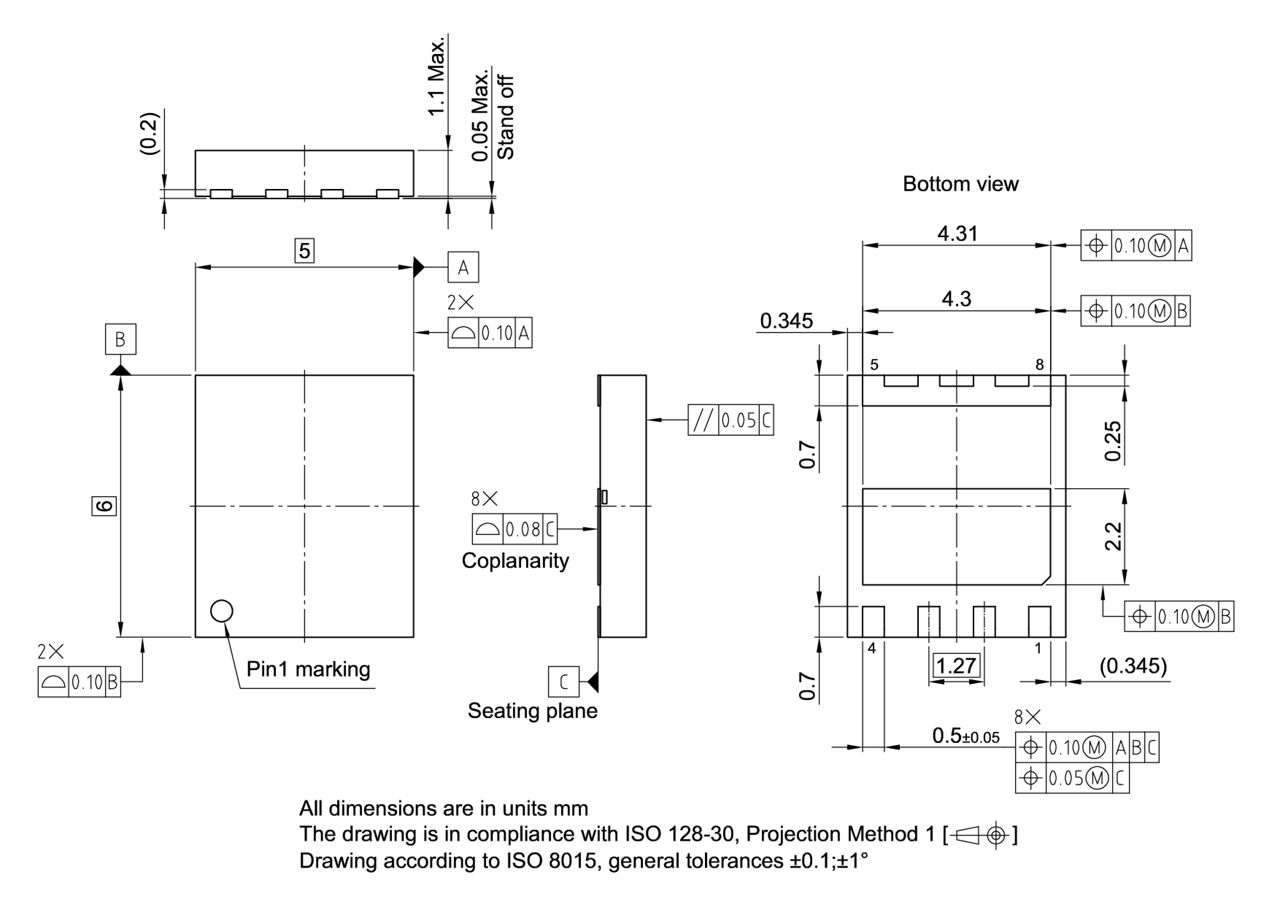 PG-TSON-8-8_Package Outline