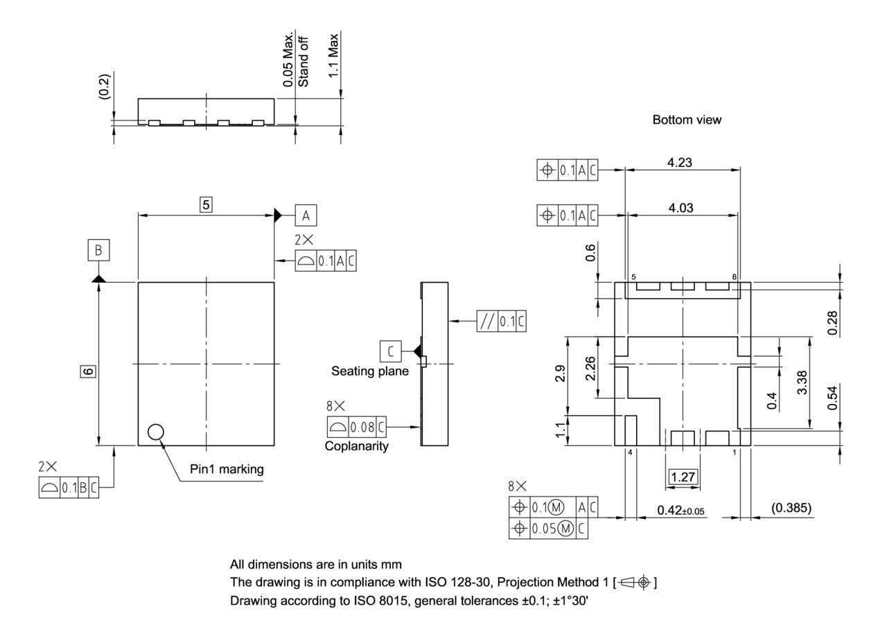 PG-TSON-8-9_Package Outline
