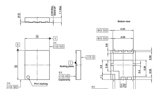 PG-TSON-8-9_Package Outline