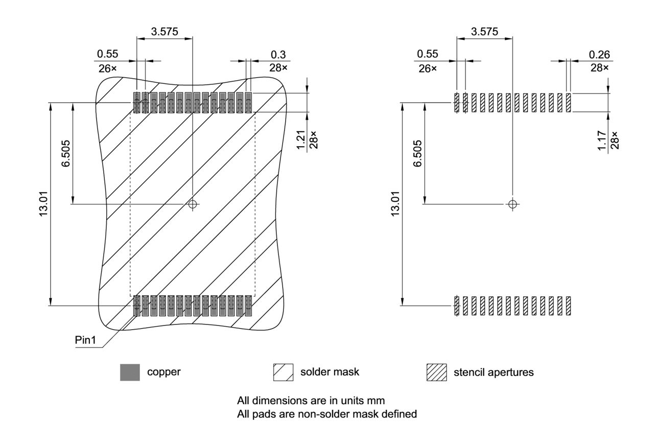 PG-TSOP-28-800_Footprint Drawing