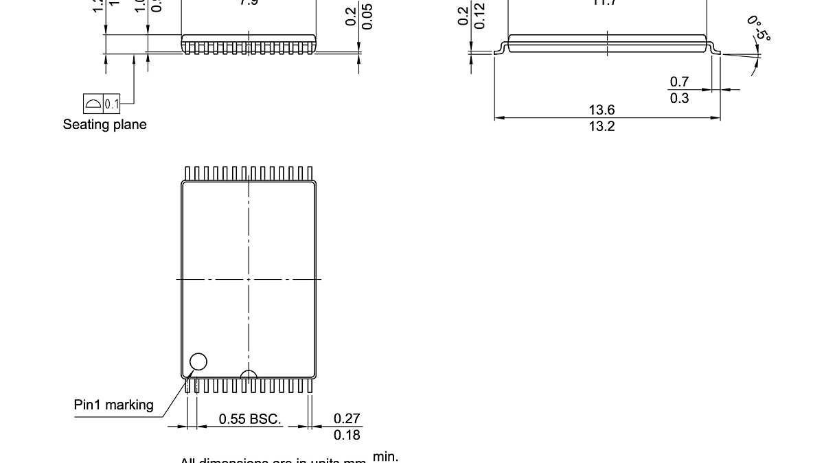 PG-TSOP-28-800_Package Outline