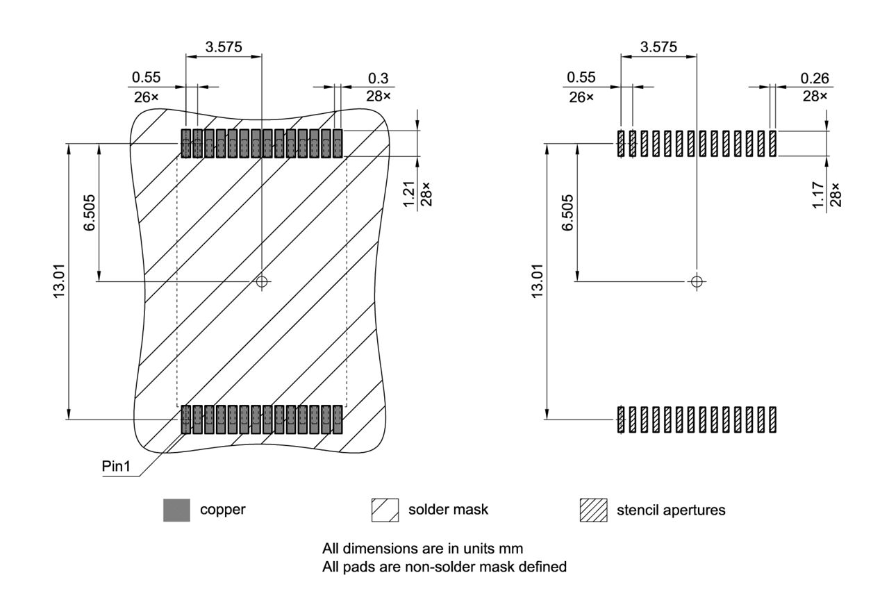 PG-TSOP-28-802_Footprint Drawing