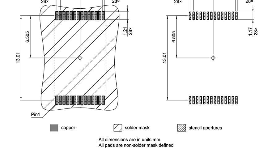 PG-TSOP-28-802_Footprint Drawing