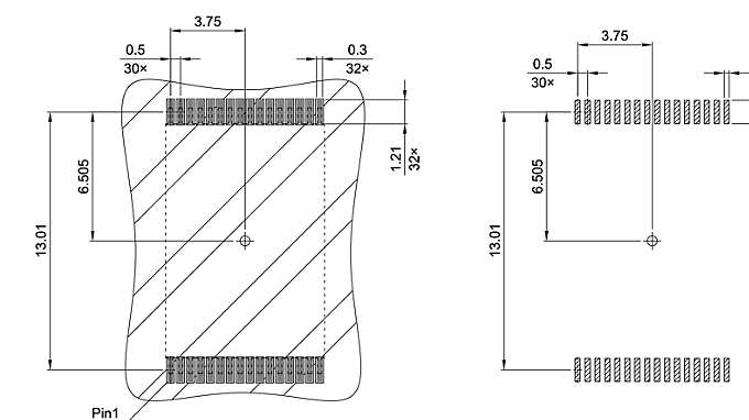 PG-TSOP-32-801_Footprint Drawing