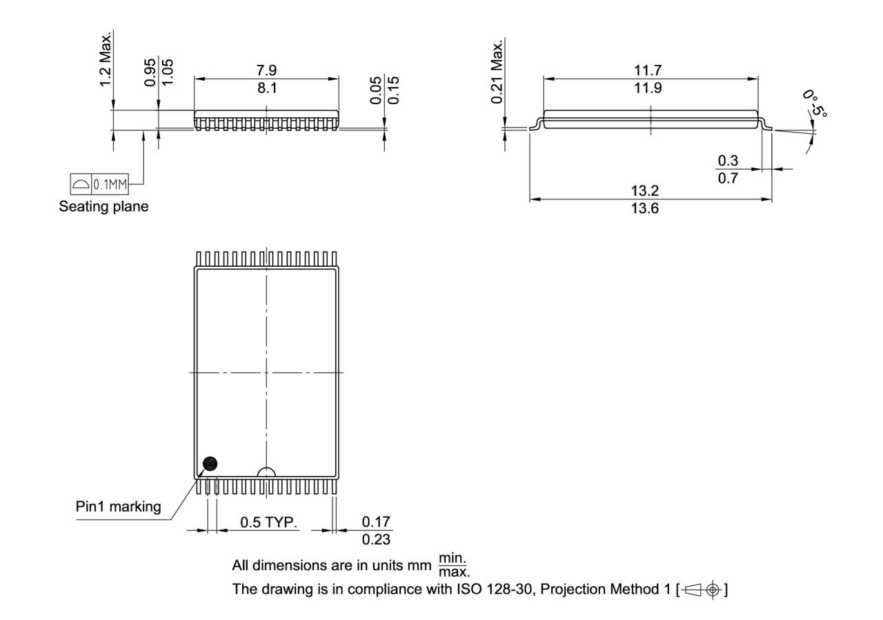 PG-TSOP-32-801_Package Outline