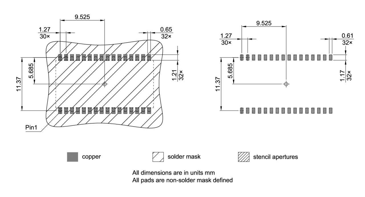 PG-TSOP-32-803_Footprint Drawing