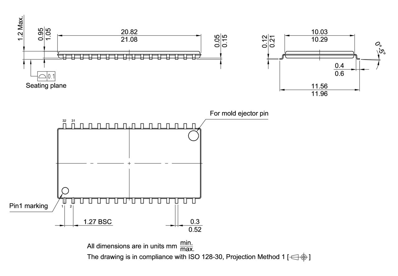 PG-TSOP-32-803_Package Outline