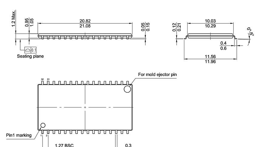 PG-TSOP-32-803_Package Outline