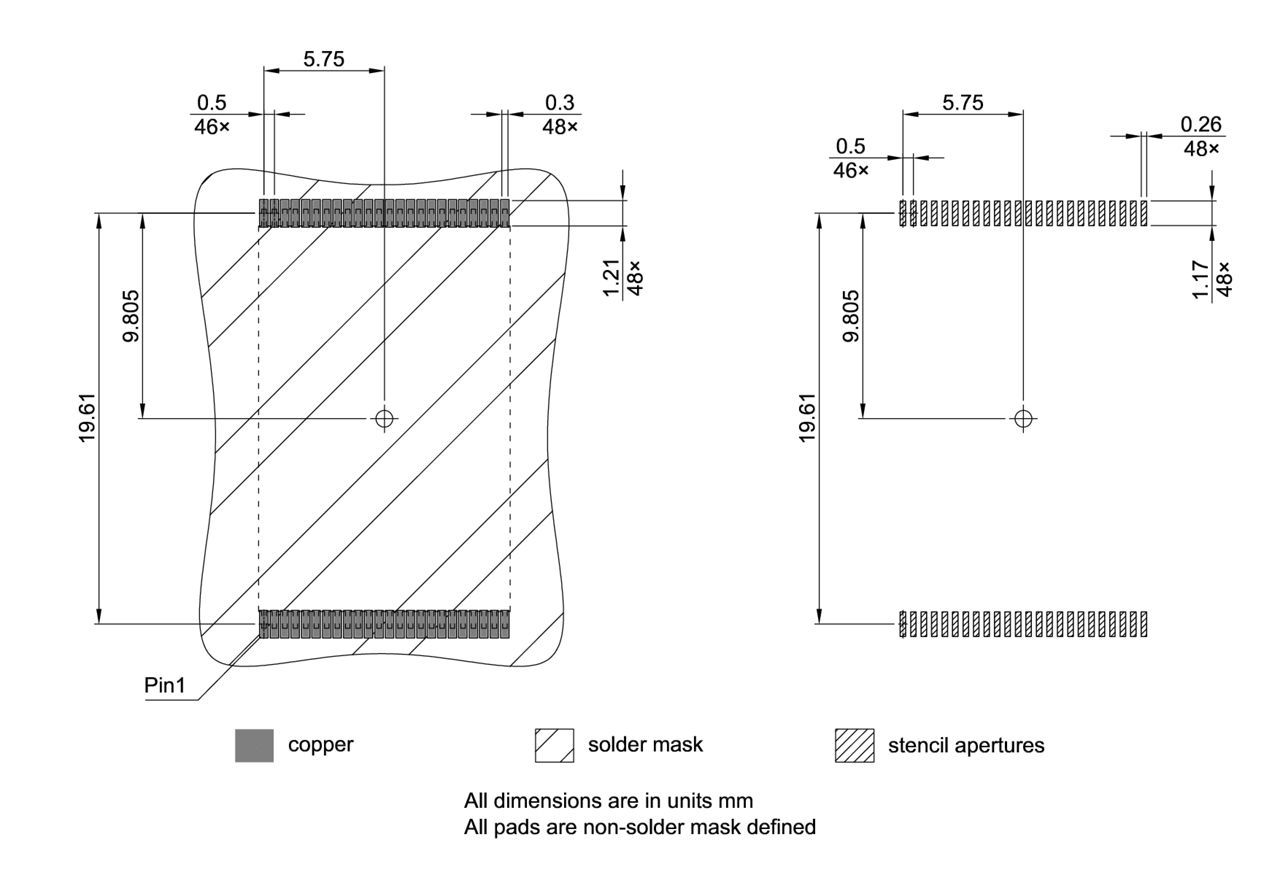PG-TSOP-48-801_Footprint Drawing