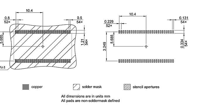 PG-TSOP-54-800_Footprint Drawing