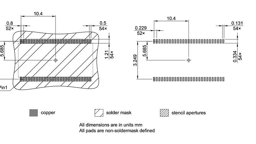 PG-TSOP-54-800_Footprint Drawing