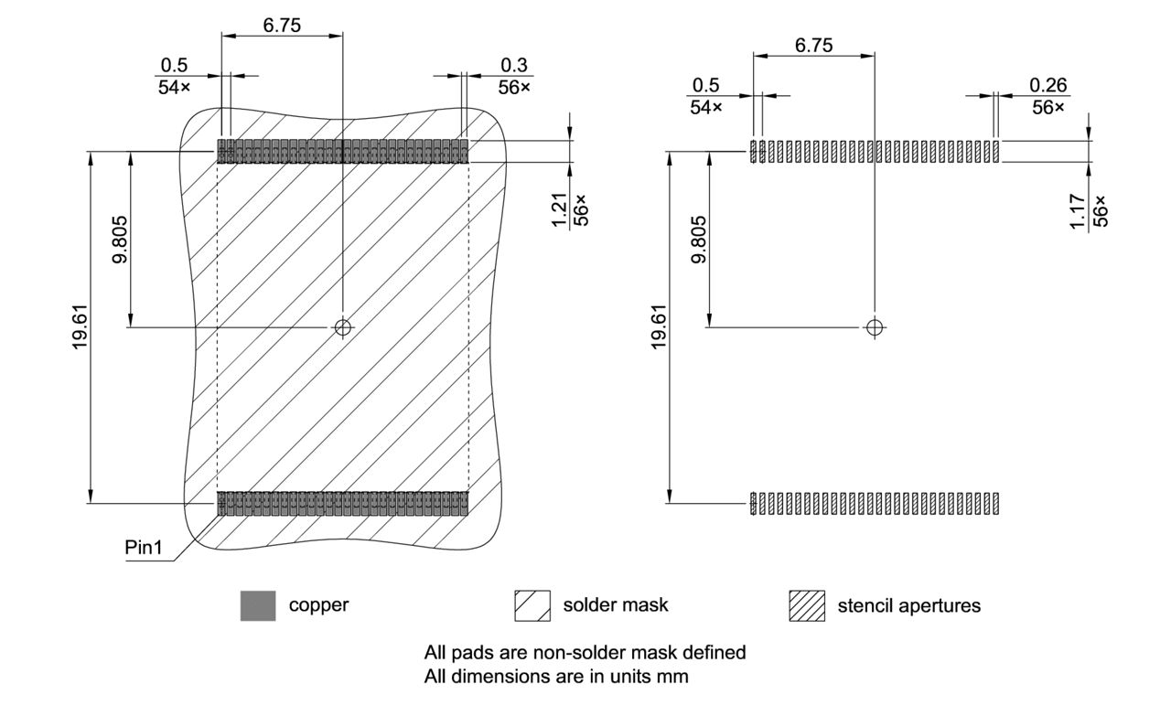 PG-TSOP-56-800_Footprint Drawing