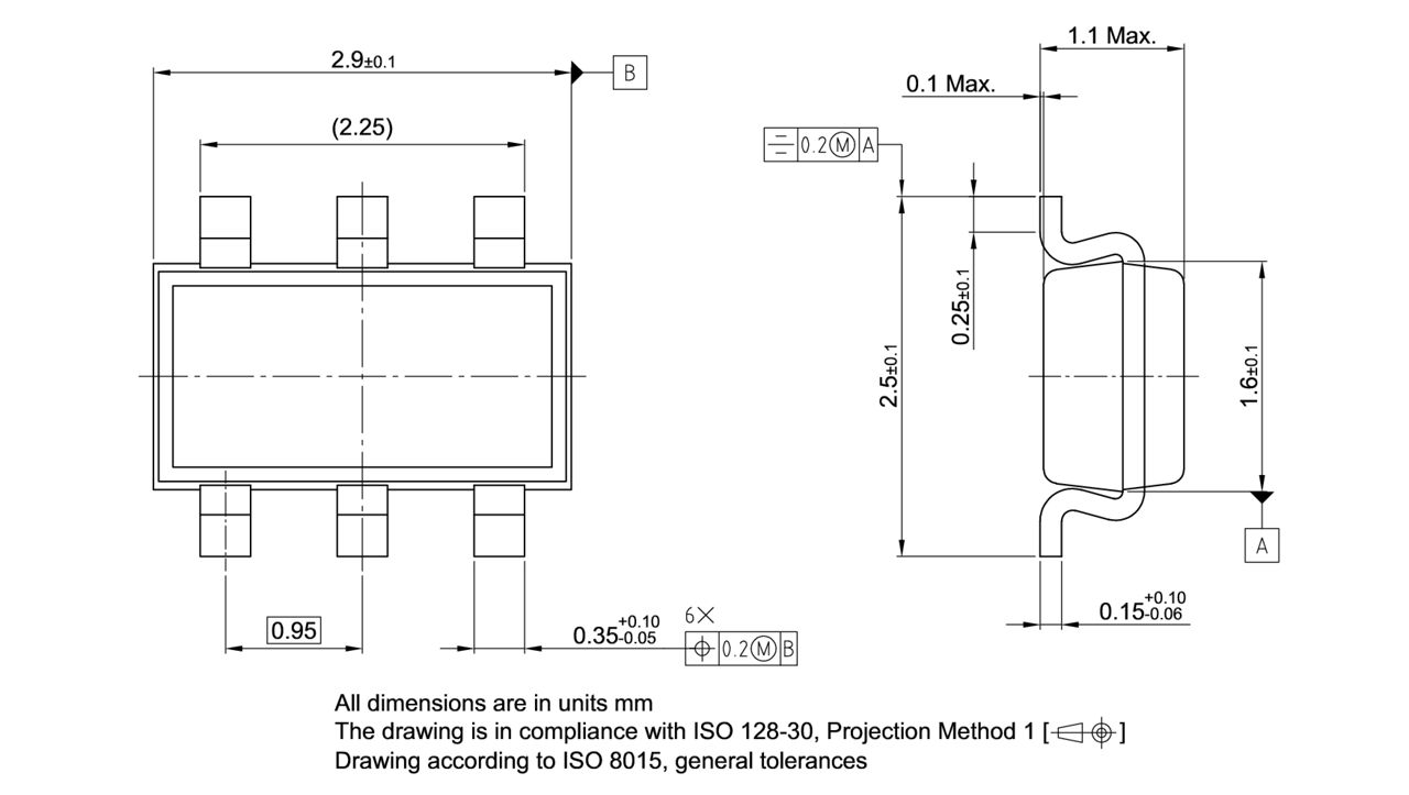 PG-TSOP6-6-5_Package Outline