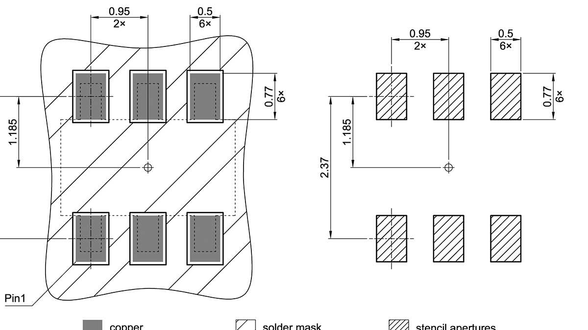 PG-TSOP6-6-8_Footprint Drawing