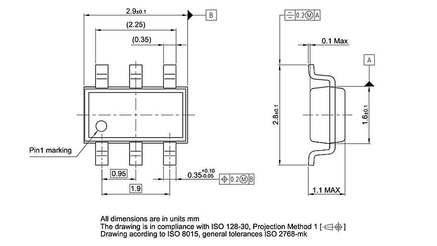 PG-TSOP6-6-9_Package Outline