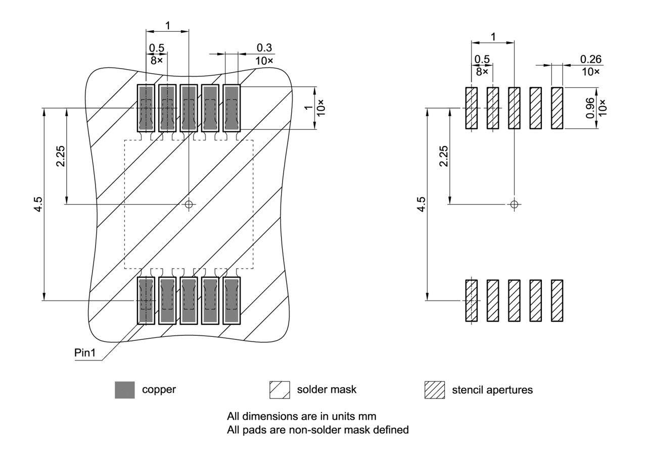 PG-TSSOP-10-3_Footprint Drawing