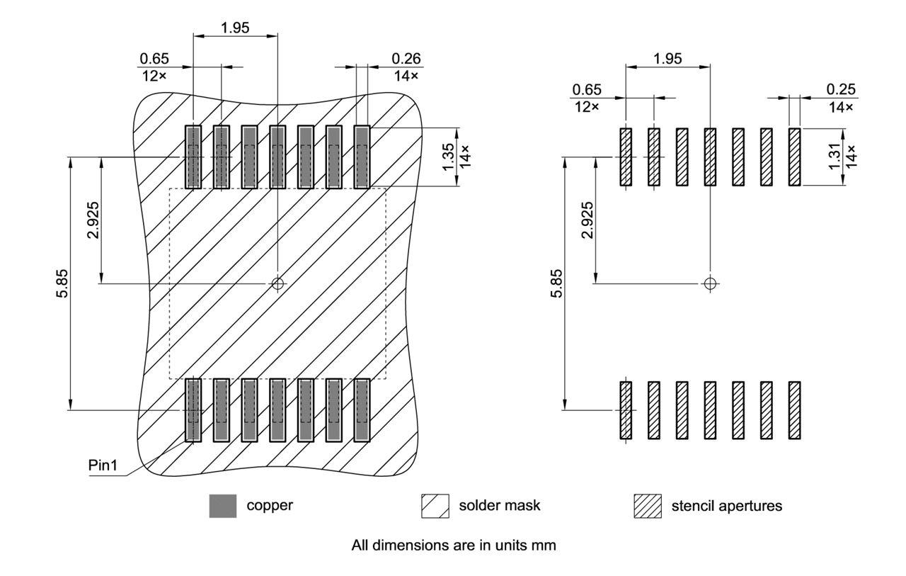 PG-TSSOP-14-1_Footprint Drawing