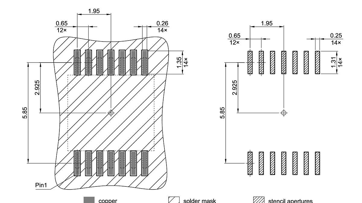 PG-TSSOP-14-1_Footprint Drawing