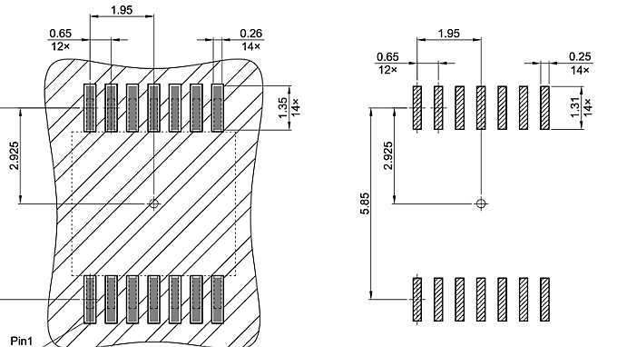 PG-TSSOP-14-1_Footprint Drawing