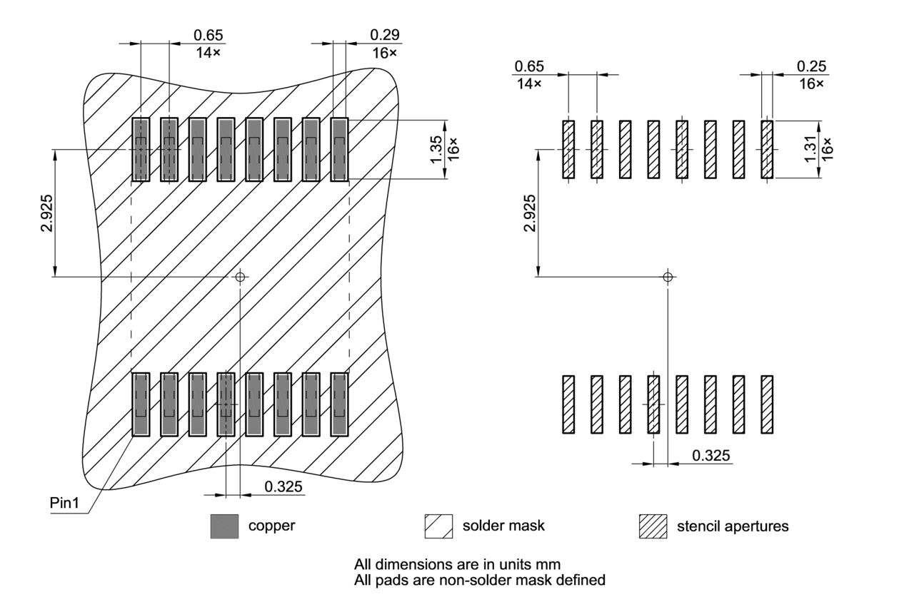 PG-TSSOP-16-11_Footprint Drawing