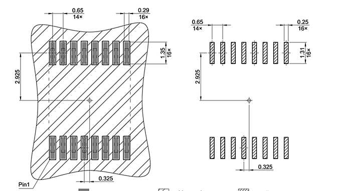 PG-TSSOP-16-11_Footprint Drawing