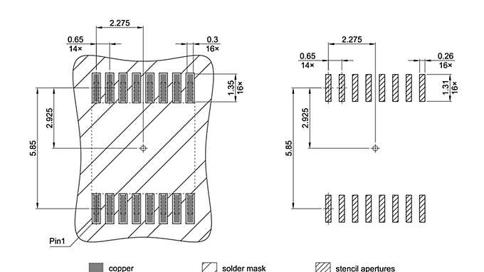 PG-TSSOP-16-801_Footprint Drawing