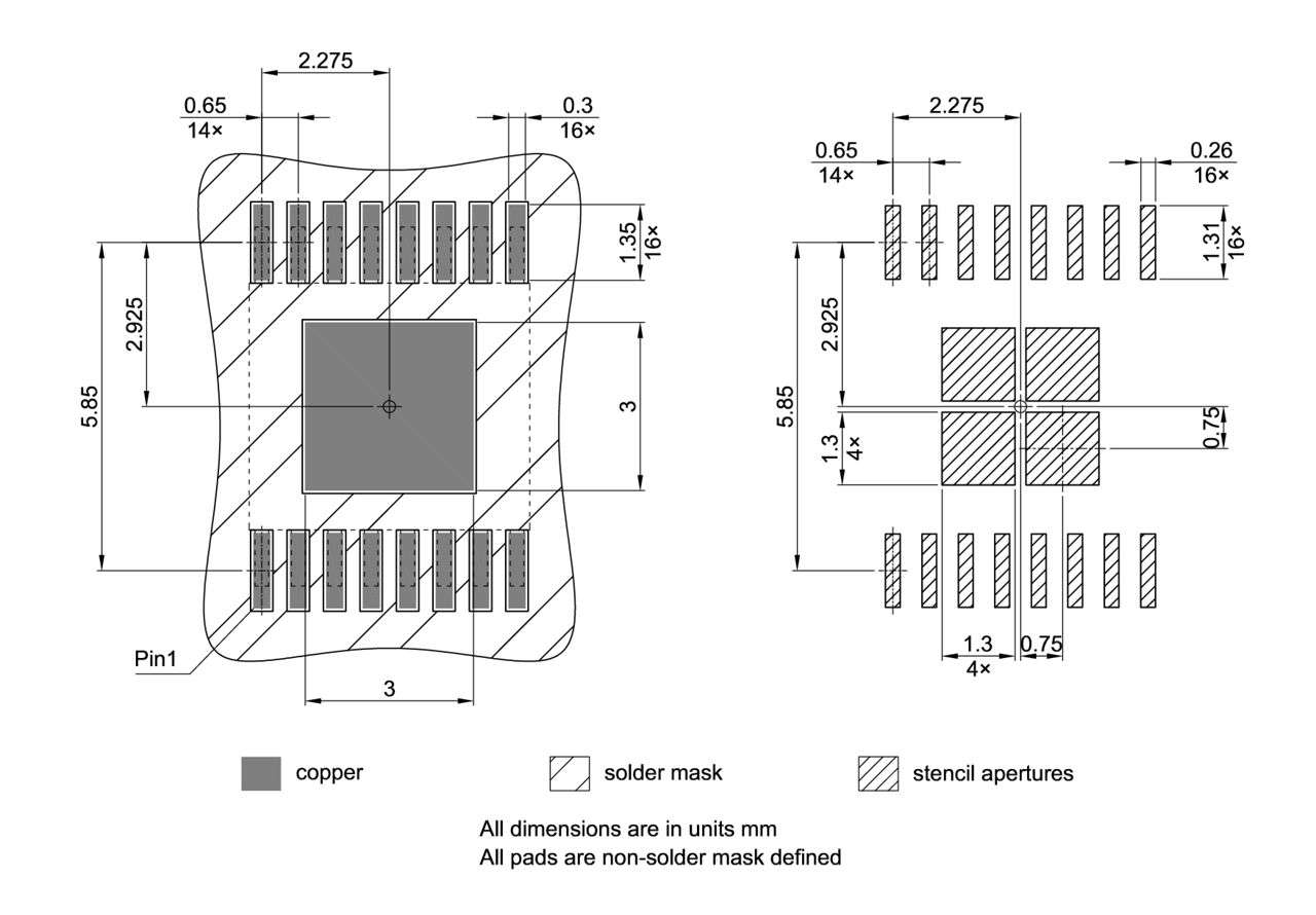 PG-TSSOP-16-802_Footprint Drawing